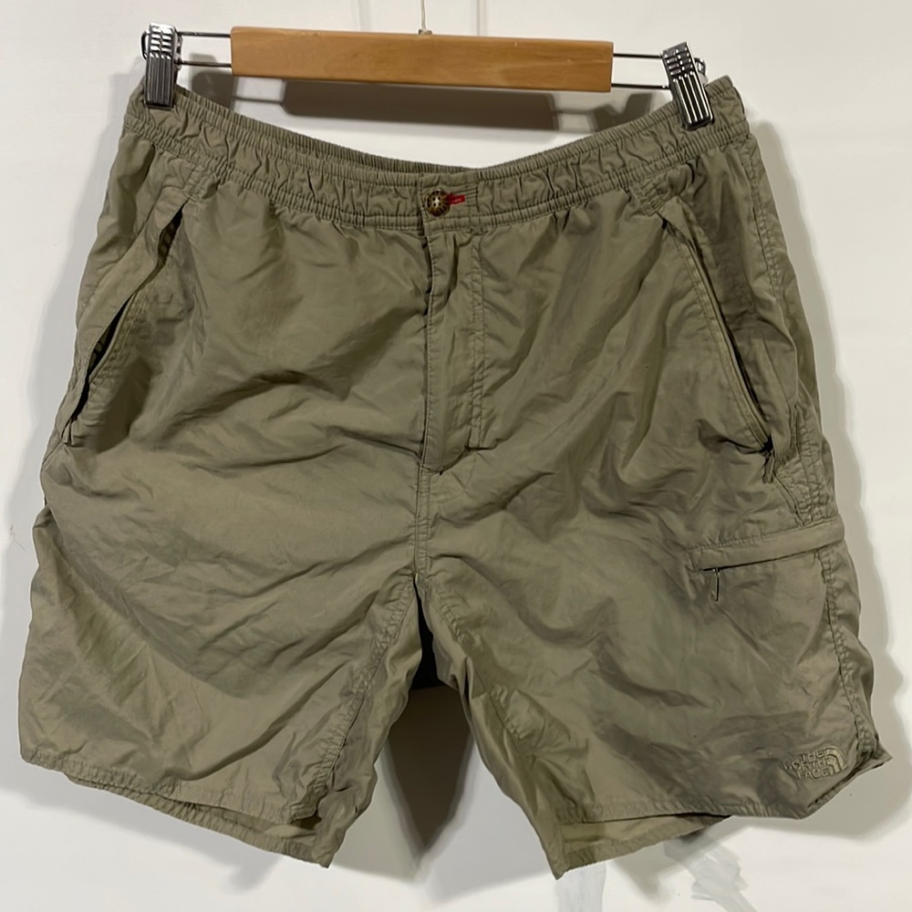 The North Face Olive Cargo Shorts
